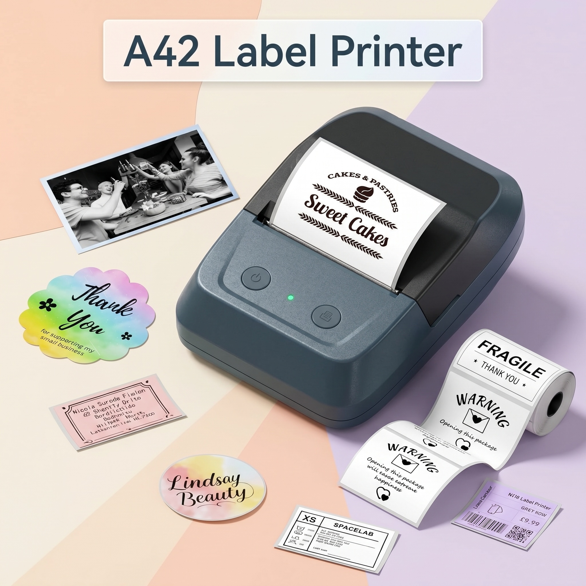 Commercial Printing Network - 50mm Width Thermal Label Maker Zodzi