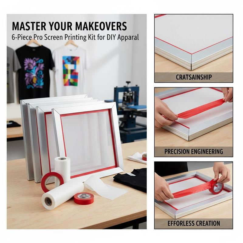 Silk Screen Frame 18x20inch Fo – Screen Printing Frame Mesh recenzja i cena