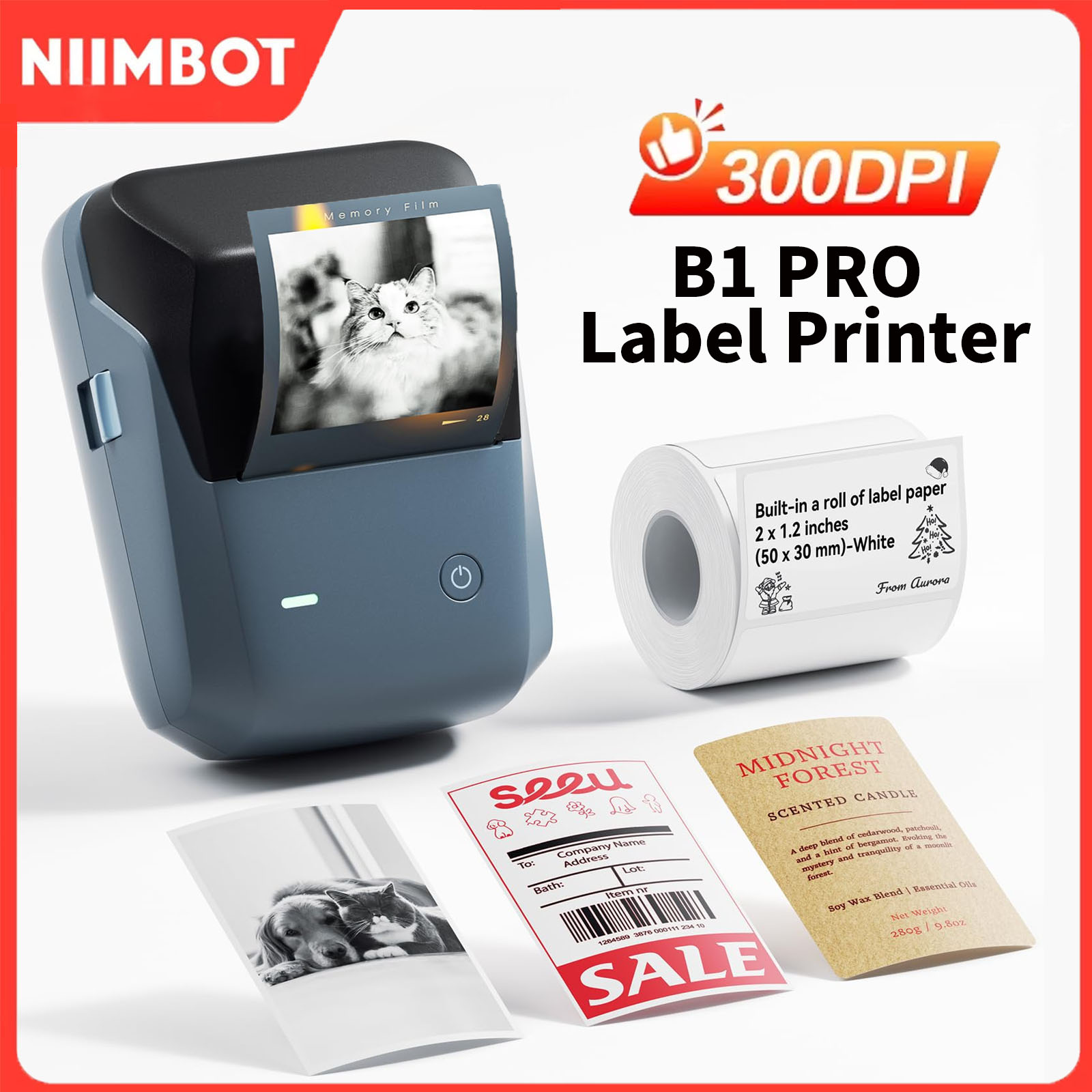 Niimbot B1/B1PRO Label Printer – Commercial Printing Network recenzja i cena