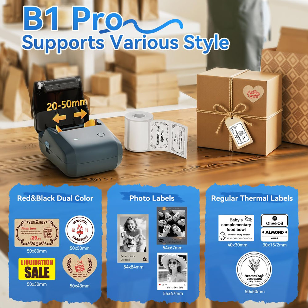 Niimbot B1/B1PRO Label Printer – Commercial Printing Network recenzja i cena