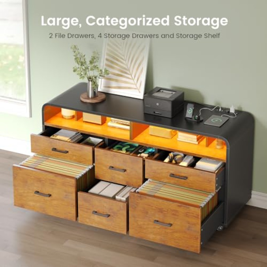 6 Drawer File Cabinet with Pow – Commercial Printing File recenzja i cena