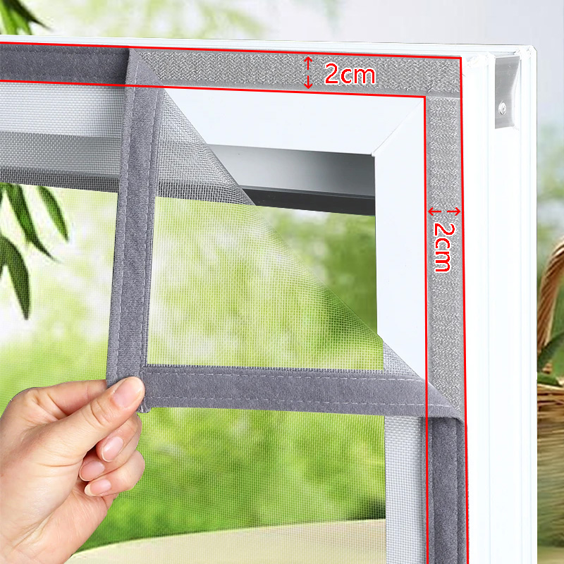 A gray mesh frame mosquito net – Screen Printing Frame Mesh recenzja i cena