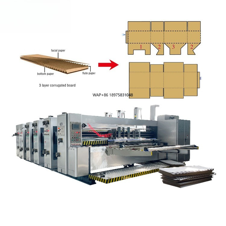 Automatic 4 Color Cartoning Pr – Die Cutting Machine recenzja i cena