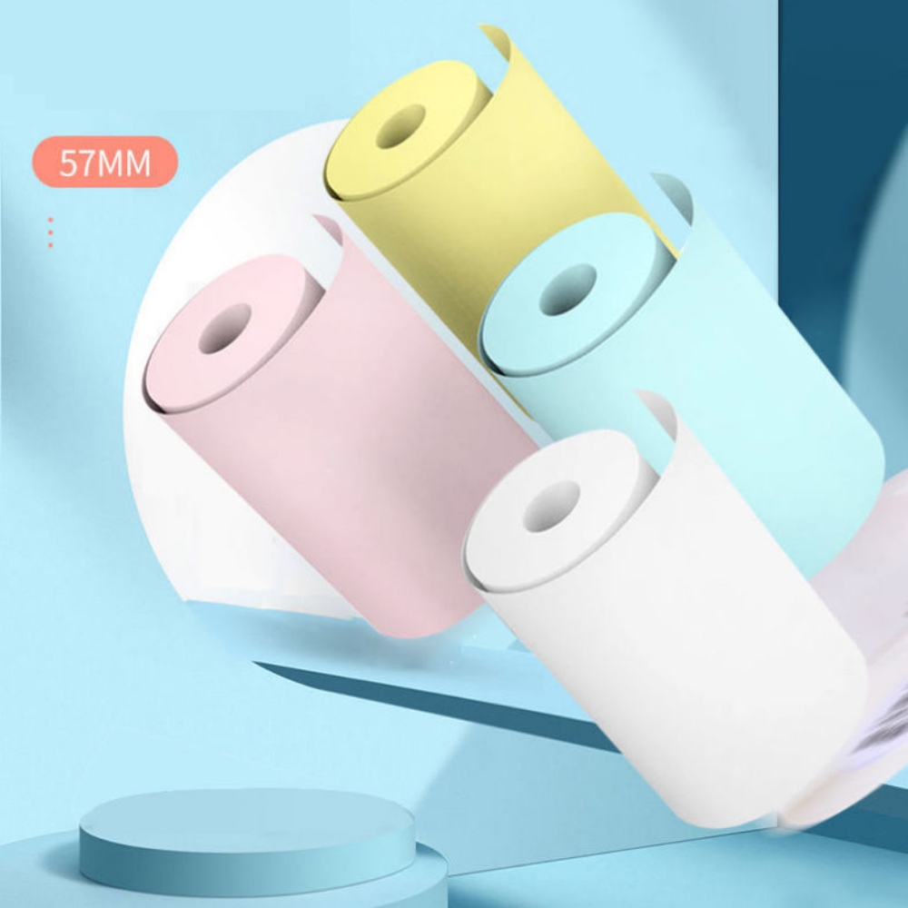 57x25MM Thermal Paper Sticker  – Commercial Printing Paper recenzja i cena