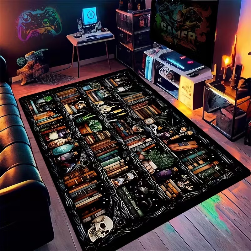 Bookshelf Area Rug for Teen St – Commercial Printing Books recenzja i cena