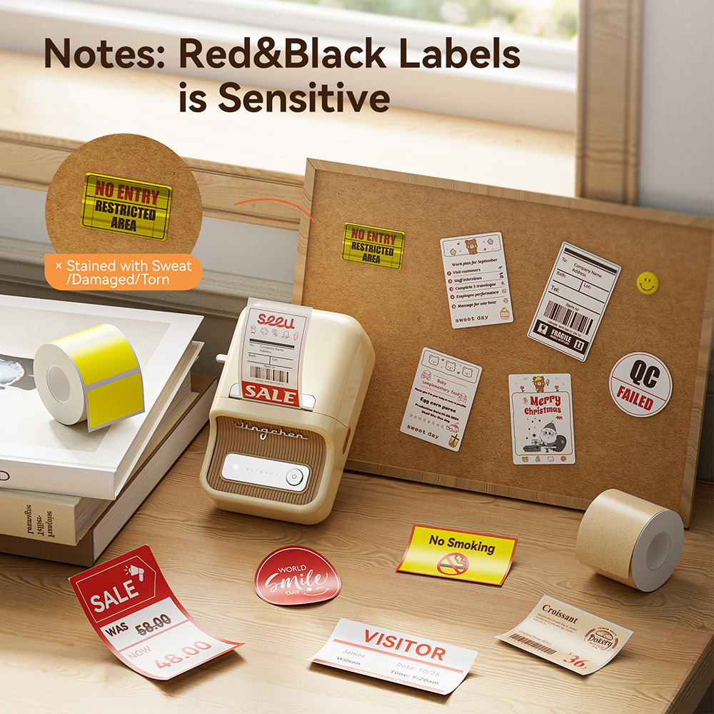 Niimbot B21 PRO Red Black Colo – Commercial Printing Network recenzja i cena