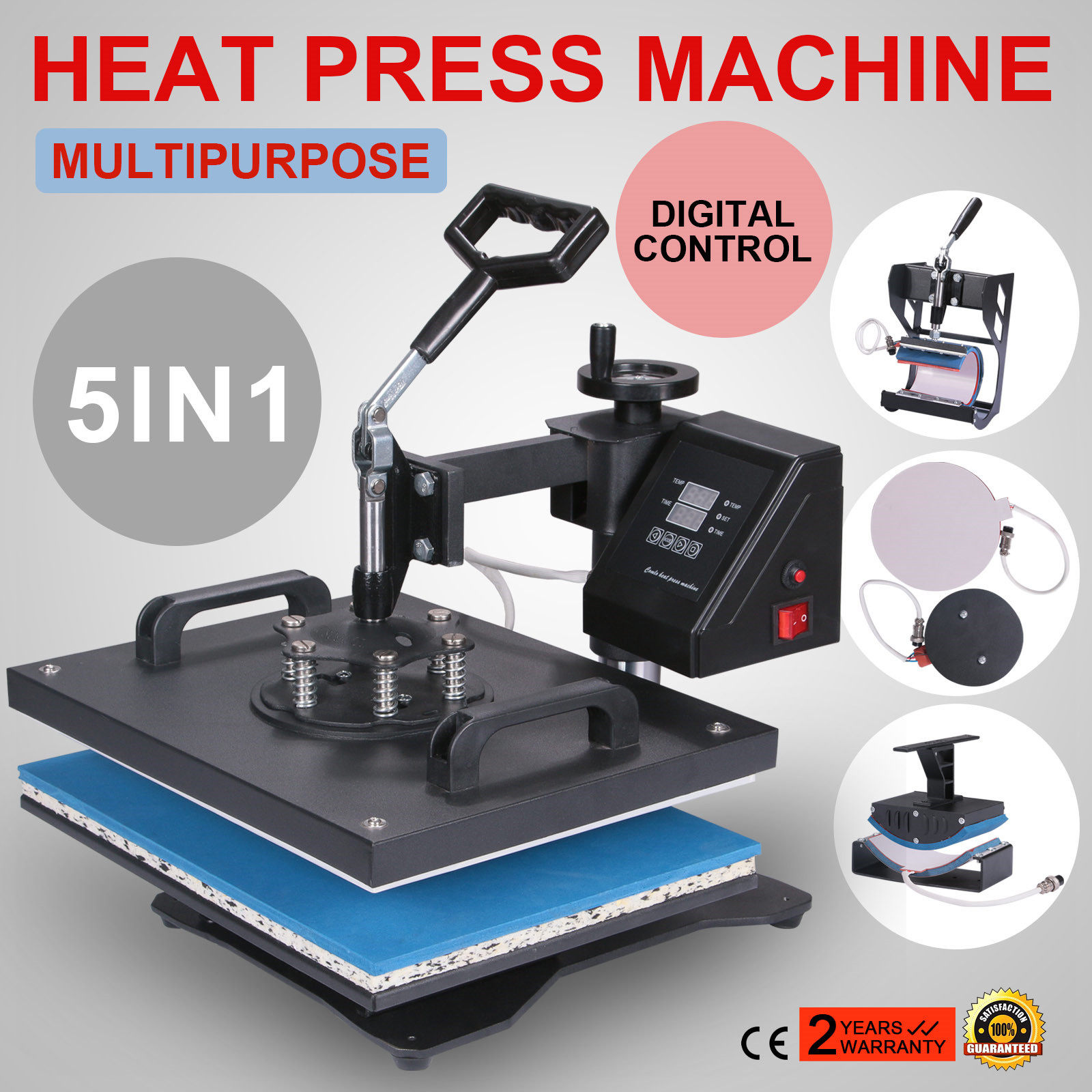 5-In-1 Multifunctional Heat Tr – Heat Press Machine recenzja i cena