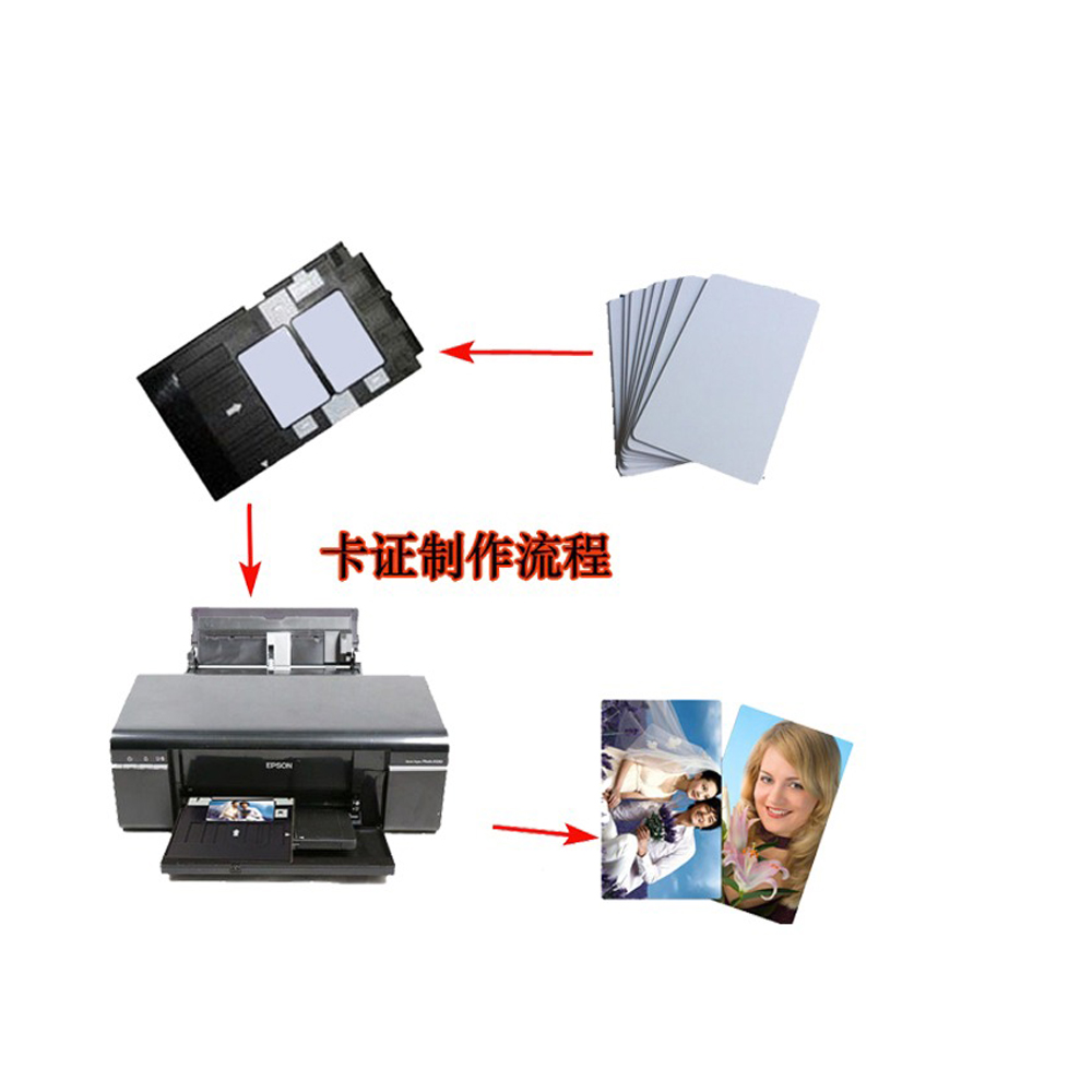 20PCS glossy White Blank inkje – Commercial Printer recenzja i cena