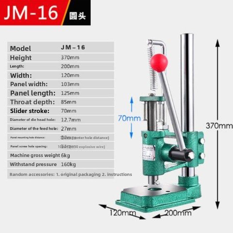 Hand Press Small Manual Press  – Die Cutting Machine recenzja i cena