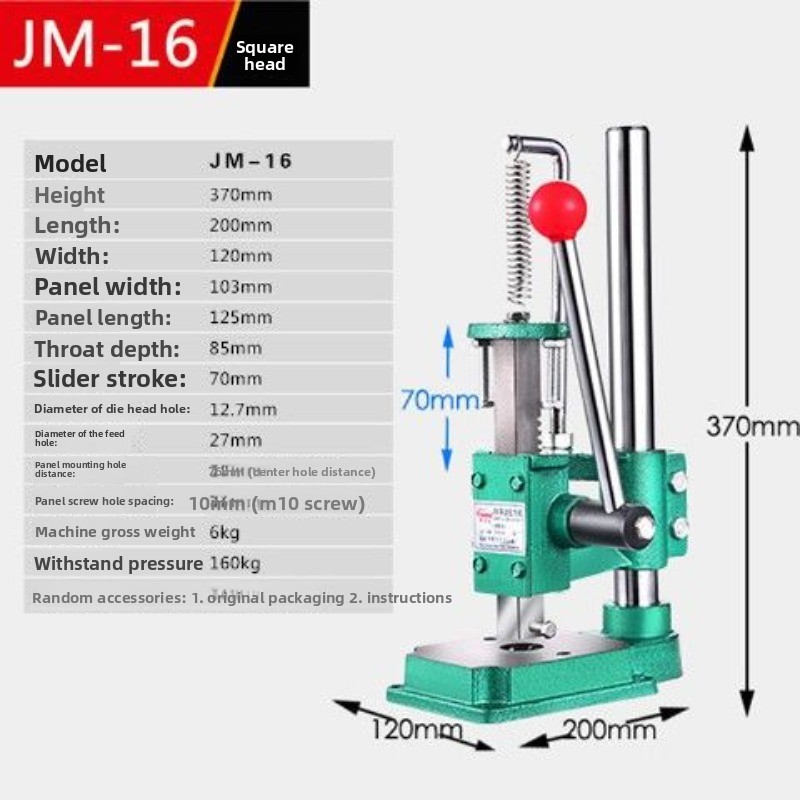 Hand Press Small Manual Press  – Die Cutting Machine recenzja i cena