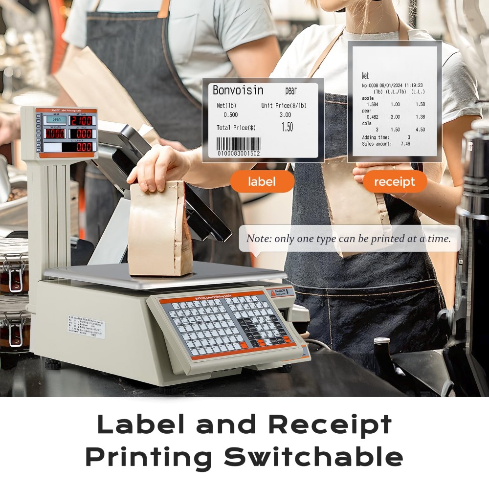 Label Printing Scale 66lbs Cap – Commercial Printer recenzja i cena