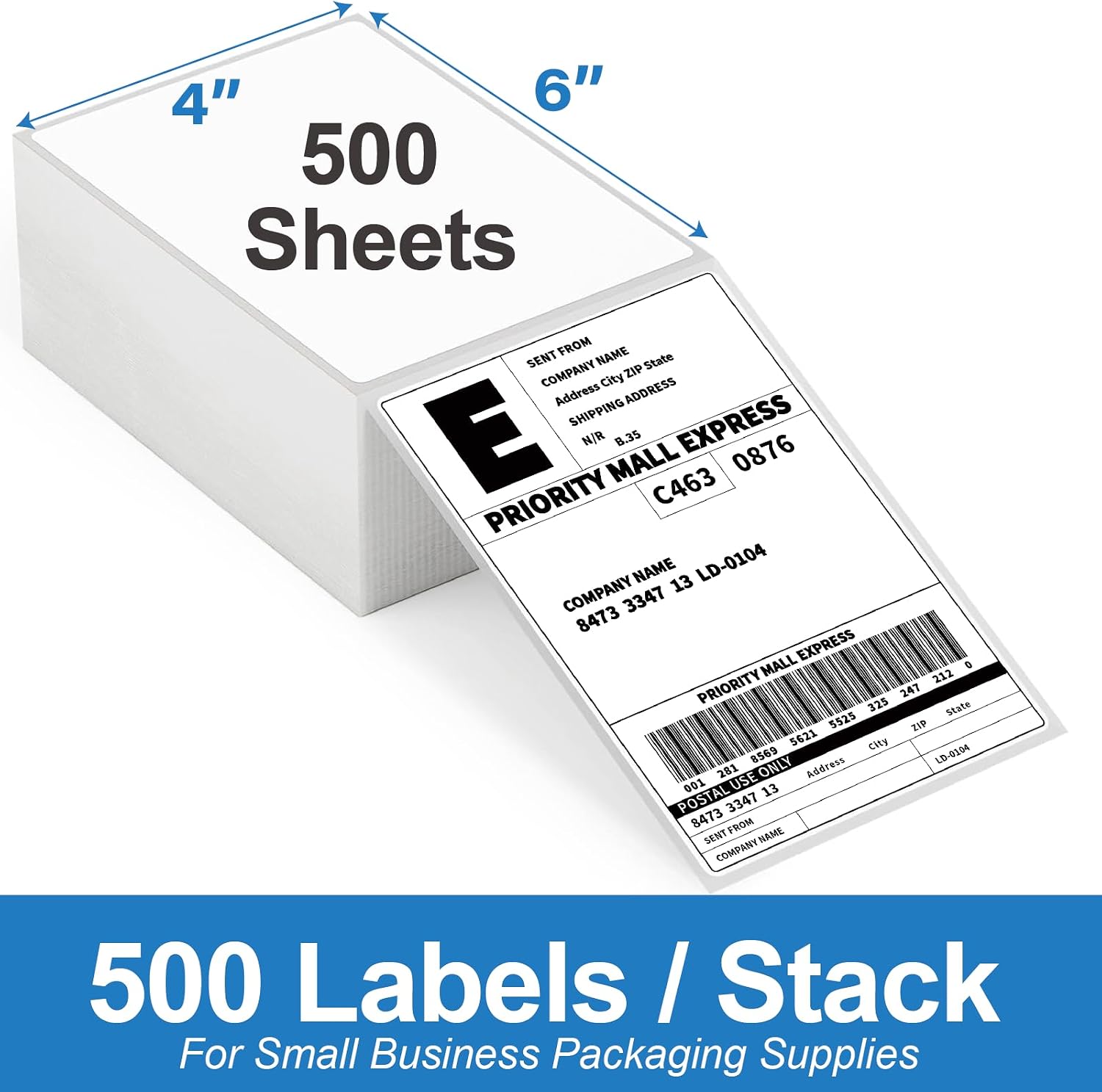 4x6 Thermal Labels 500/Stack,  – Commercial Printer recenzja i cena
