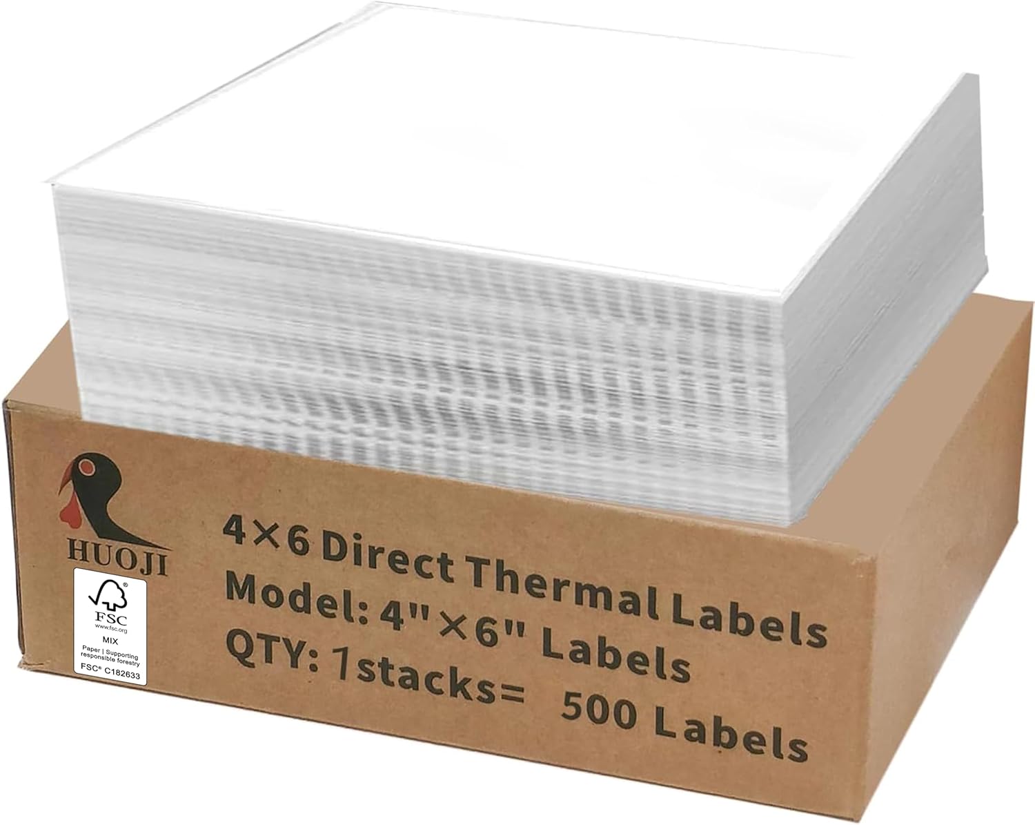 4x6 Thermal Labels 500/Stack,  – Commercial Printer recenzja i cena