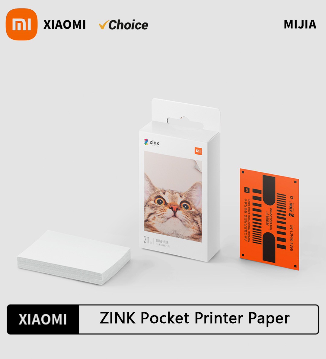 Original 100% Xiaomi ZINK Pock – Commercial Printing Paper recenzja i cena