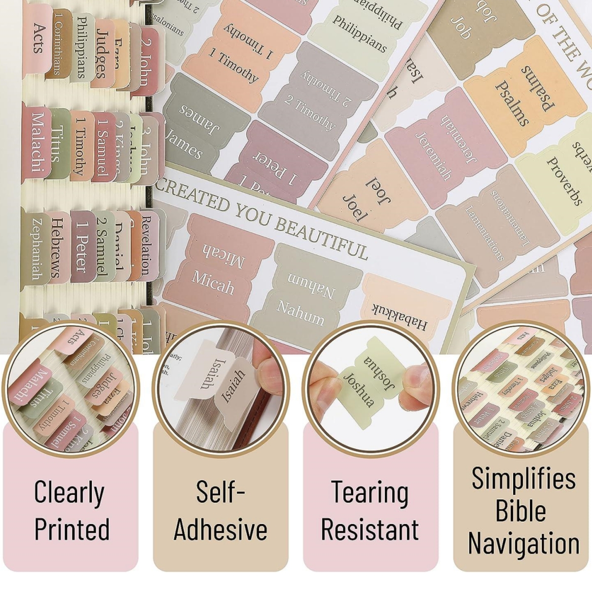 5 Sheets(75pcs) Bible Tabs Lar – Commercial Printing Paper recenzja i cena