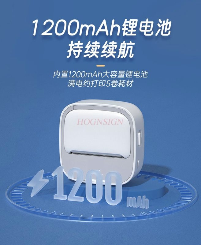 1set Handheld portable Bluetoo – Commercial Printer recenzja i cena