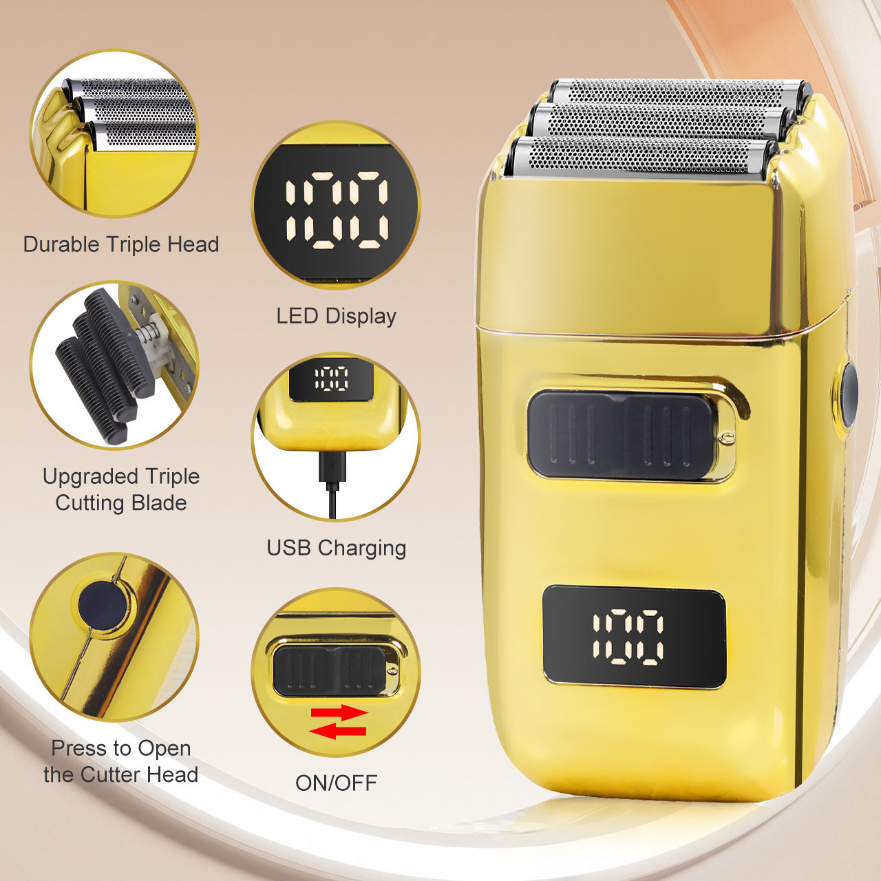 Electric Rechargeable Shaver f – Screen Printing Frame Mesh recenzja i cena