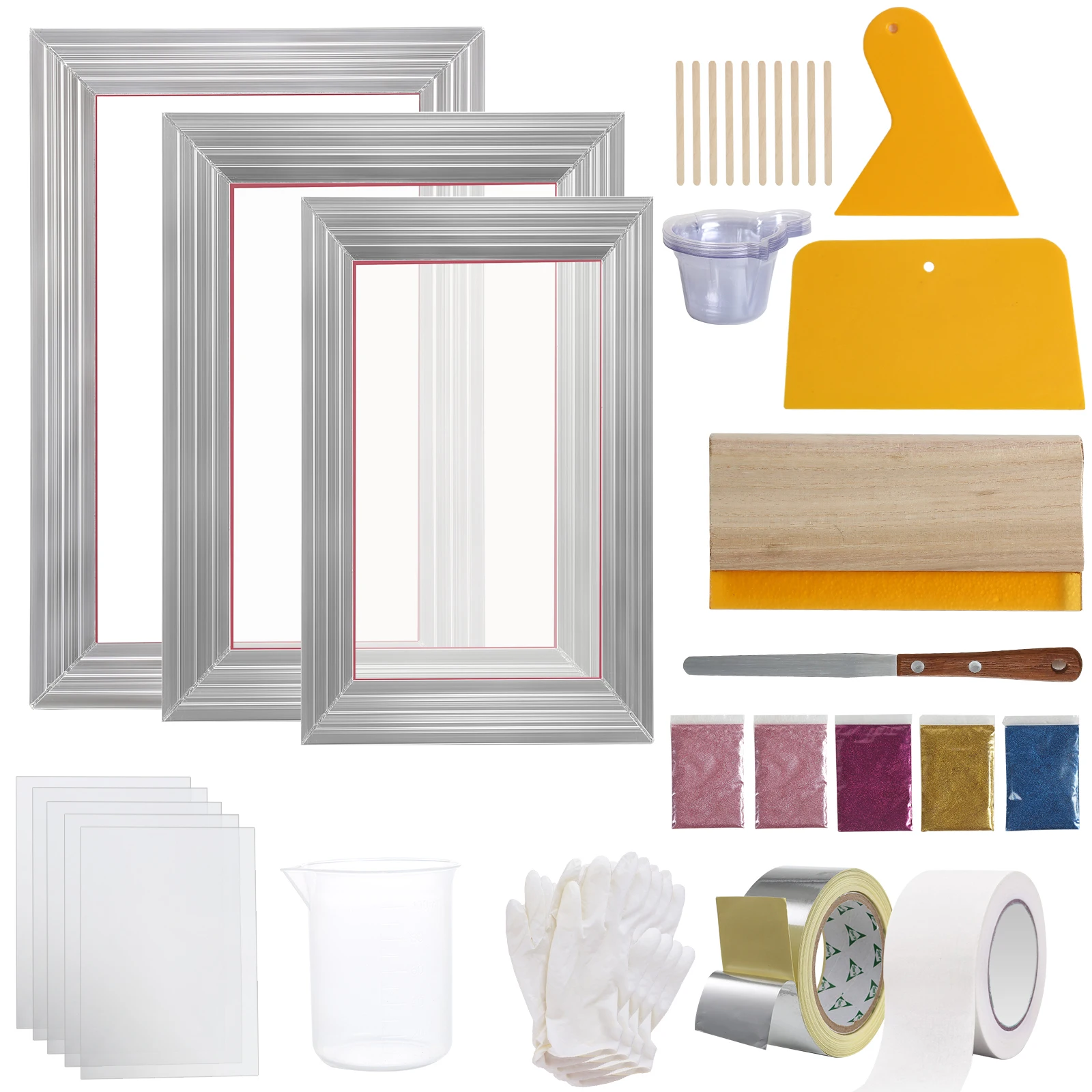 SucceBuy Screen Printing Kit 2 – Screen Printing Frame Mesh recenzja i cena