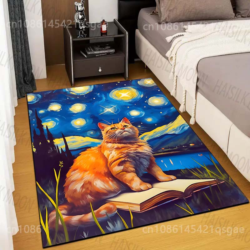 1PC Cat sitting on book under  – Commercial Printing Books recenzja i cena