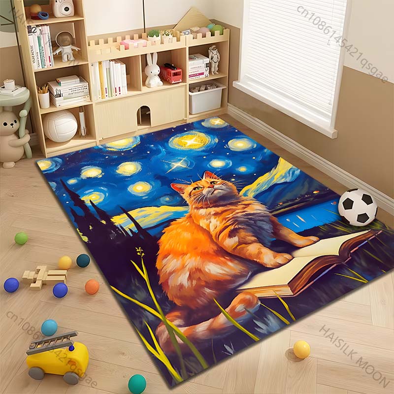 1PC Cat sitting on book under  – Commercial Printing Books recenzja i cena