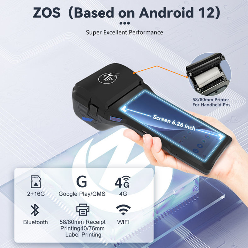 Z93 4G Android 14 POS Terminal – Commercial Printing Network recenzja i cena