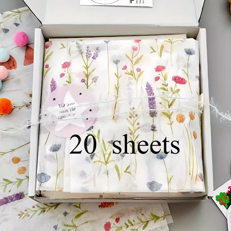 20 Sheets Lavender Print Gift  – Commercial Printing Paper recenzja i cena