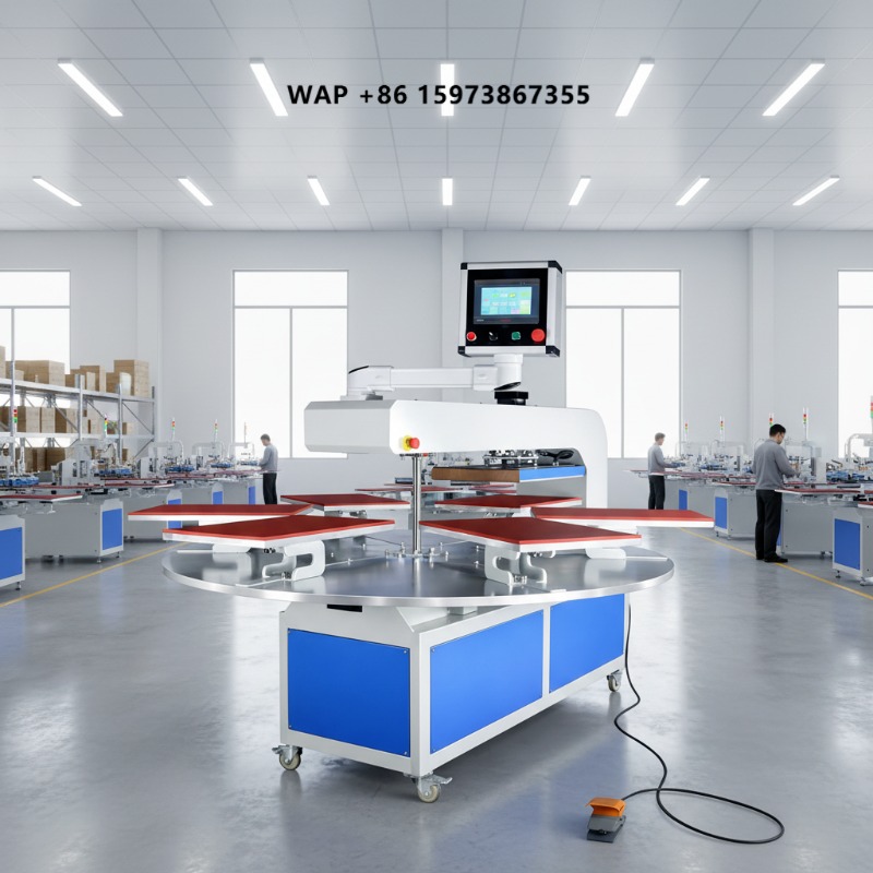 Factory Automatic 6-Station T- – Heat Press Machine recenzja i cena