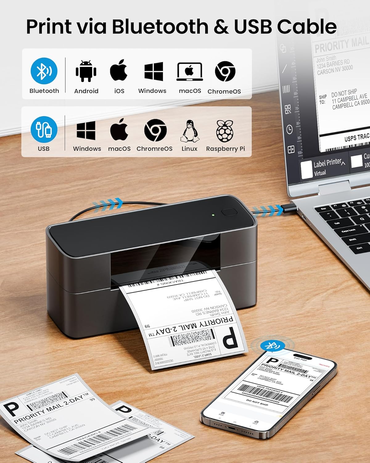 Markfield Shipping Label Print – Commercial Printing Network recenzja i cena